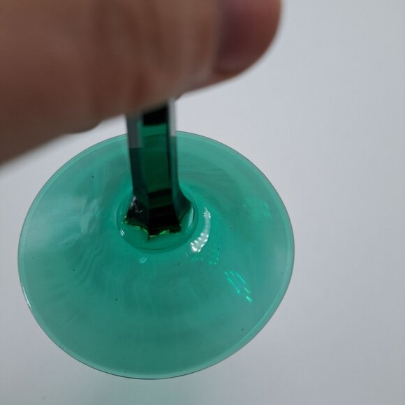 Libbey Domaine Green Juniper Stemmed Water Glass - Picture 11 of 11